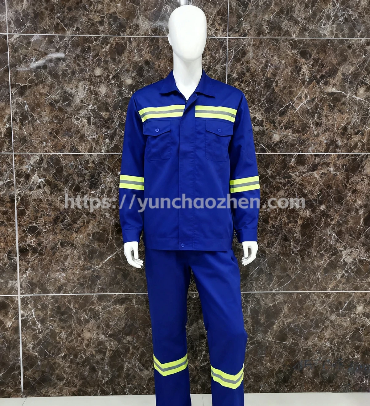 High Visibility Blue Safety Workwear2