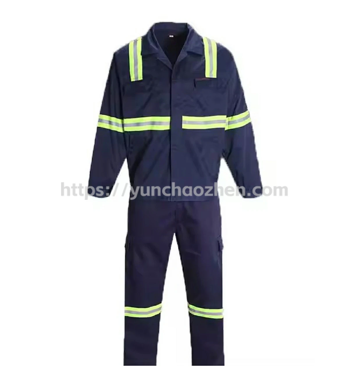 Cotton Multi Pocket Split Reflective Safety Suits