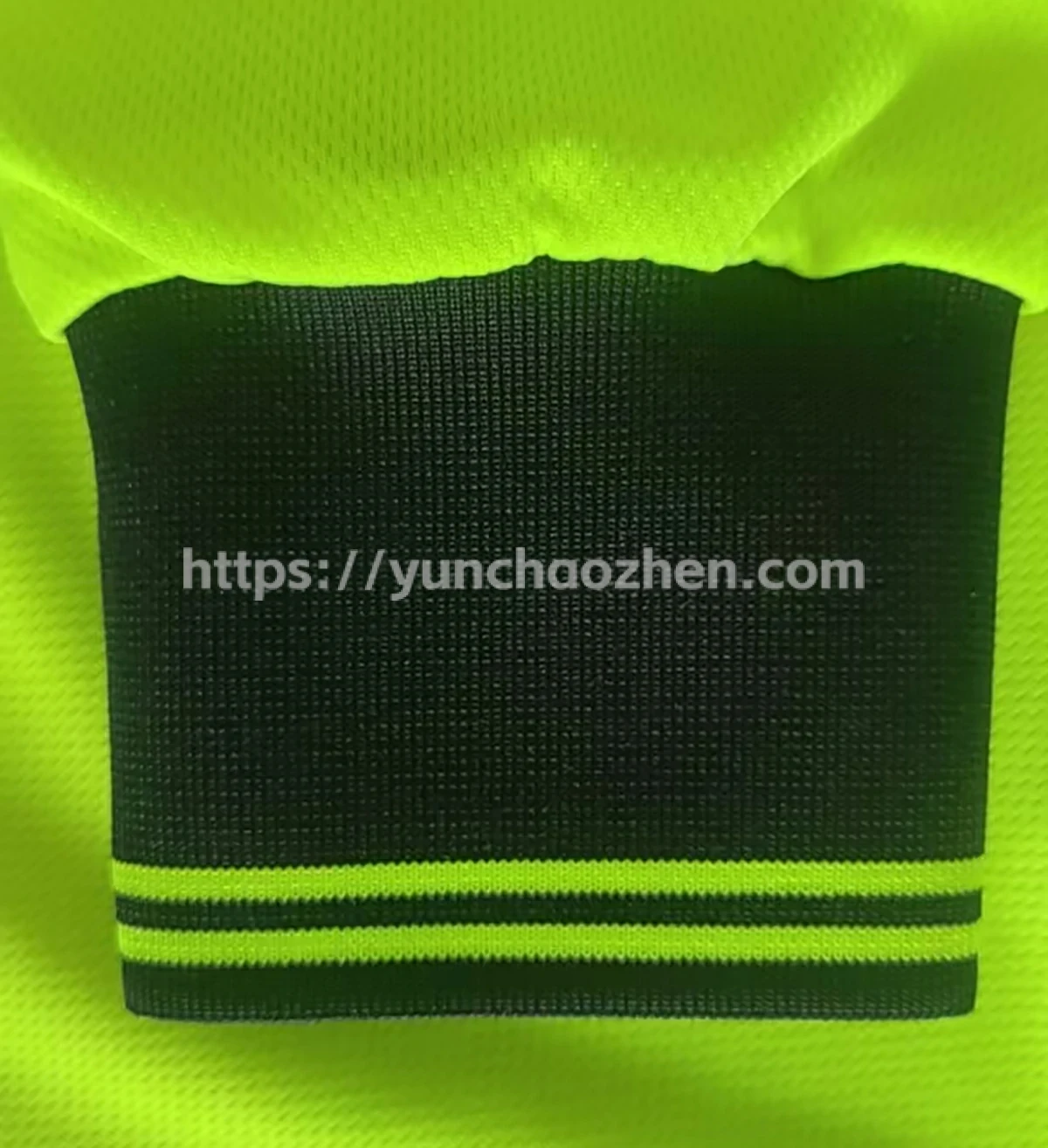 Class3 Contrast black backing HiVis Long Sleeve Polo Safety Shirt7