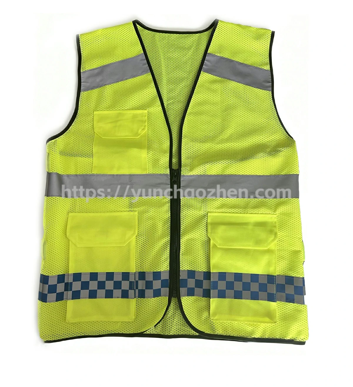 Duty 100% Polyester Mesh Safety Vest