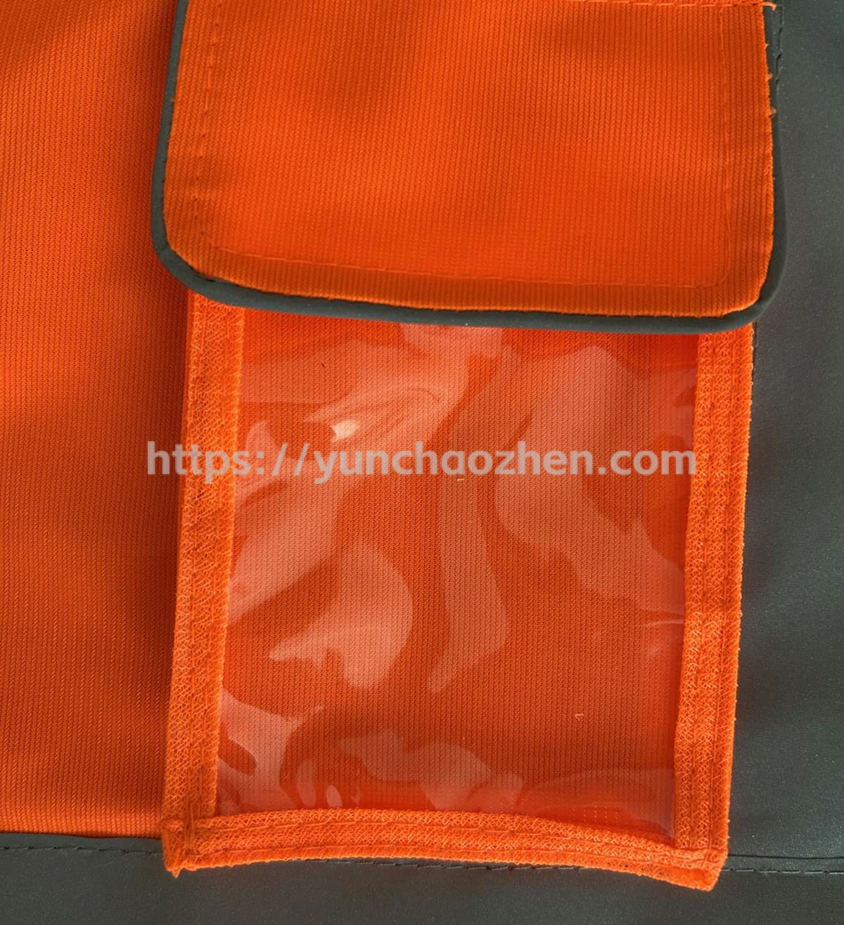 Safety Vest With Reflective Piping Around All the edges7