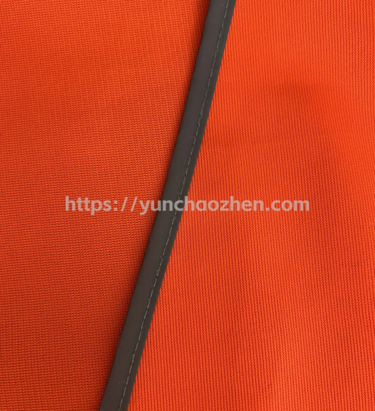 Safety Vest With Reflective Piping Around All the edges5