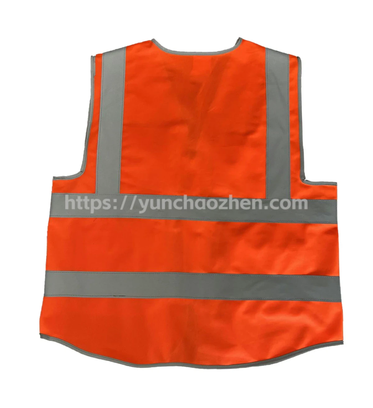 Safety Vest With Reflective Piping Around All the edges2