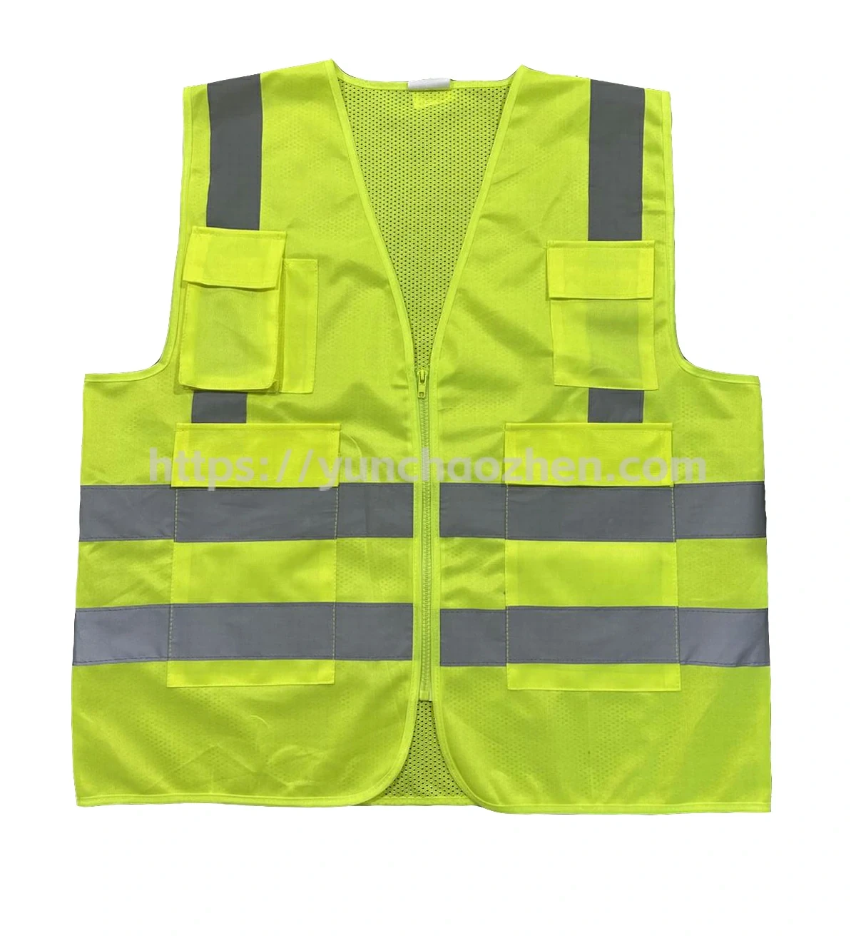 Safety Vest With Mutifunctional Pockets
