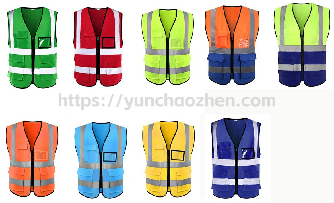 Color Classification and Application of safety vests