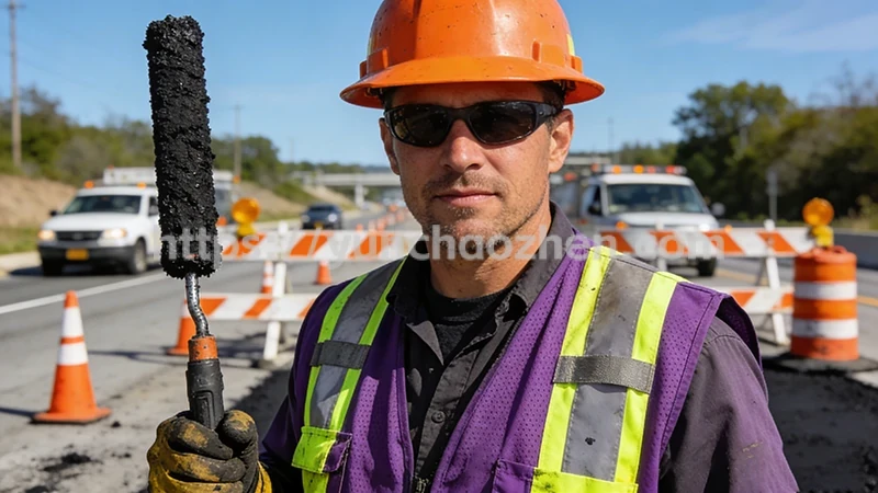 Purple safety vest : Safe, Stylish & Versatile for All Scenarios